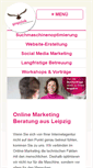 Mobile Screenshot of gogolok-online-marketing.de