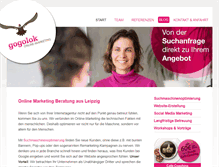 Tablet Screenshot of gogolok-online-marketing.de